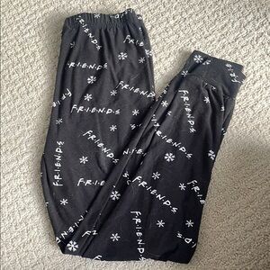 Friends TV Series Black & White Girls Leggings